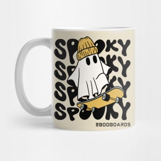 Spooky Ghost Skateboarder Mug